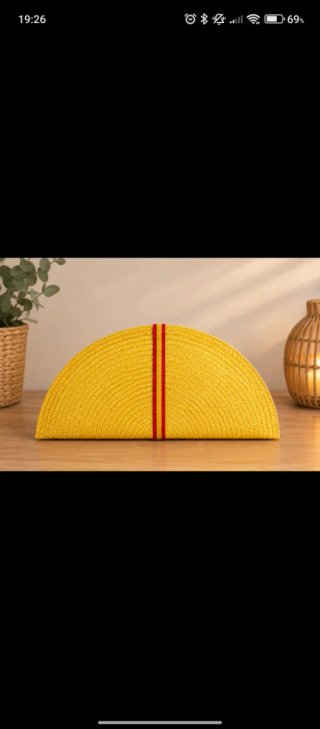Bolso de mano con diseño de bandera de España