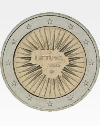 Moneda 2€ Lituania 2025