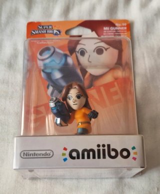 Amiibo No. 50 Mii Gunner Super Smash Bros