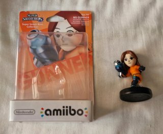 Amiibo No. 50 Mii Gunner Super Smash Bros