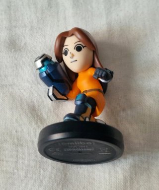 Amiibo No. 50 Mii Gunner Super Smash Bros