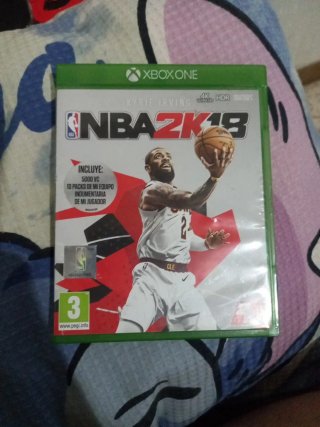NBA 2K18 per Xbox One con Kyrie Irving in copertina