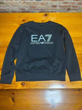 Sudadera EA7 Emporio Armani Negra