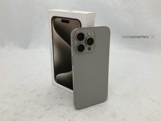 apple iphone 15 pro max 256gb