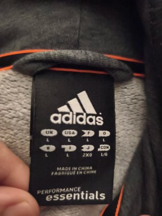 Chaqueta Adidas Essentials Gris
