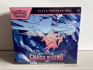 Pokémon ETB Chaos Rising Caja Entrenador Elite