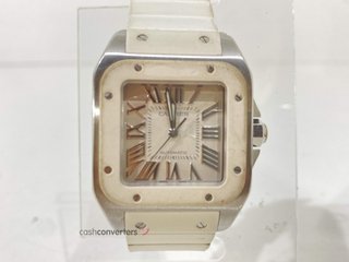 reloj pulsera caballero cartier santos 100