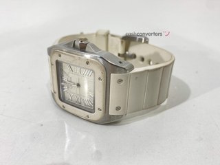 reloj pulsera caballero cartier santos 100