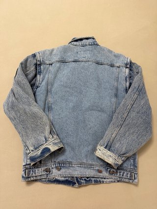 POP 84 L Giubbotto di jeans vintage Sherpa uomo