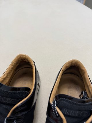 Jimmy Choo 43 uomo scarpe in pelle e vernice