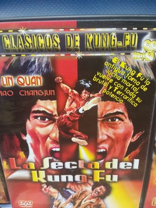 lote 6 películas , dvd clásicos del Kung Fu , Ninjas