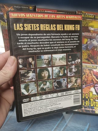 lote 6 películas , dvd clásicos del Kung Fu , Ninjas