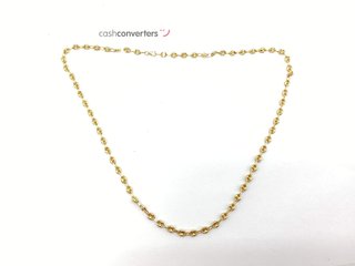 cadena oro 18k 30cm
