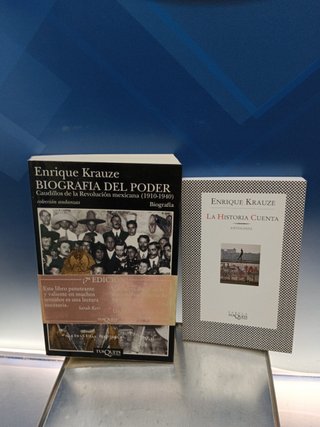 dos liveos, Historia. Biografía del Poder + La historia cuenta, Enrique Krauze