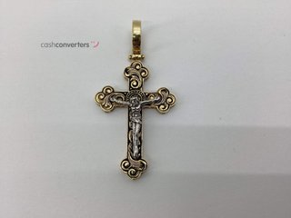crucifijo oro 18k