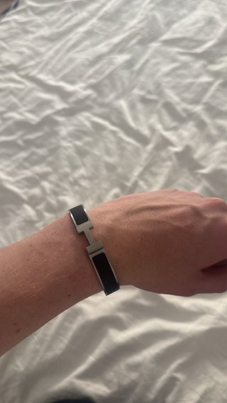 Pulsera Hermes Plata
