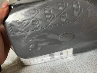 Bolso Bandolera Lacoste Gris