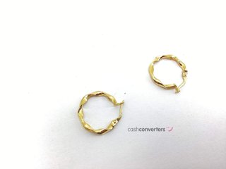 argollas oro 18k