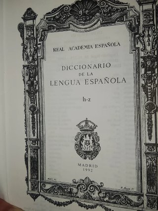Diccionario de la lengua española
