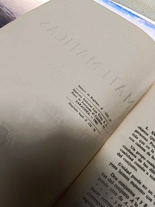 libros de estudios, Matemáticas. Primer Curso. Editorial Edelvives. Año 1957