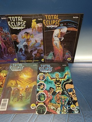 comics, TOTAL ECLIPSE Nº 1 al 6, completa, eclipse comics, forum