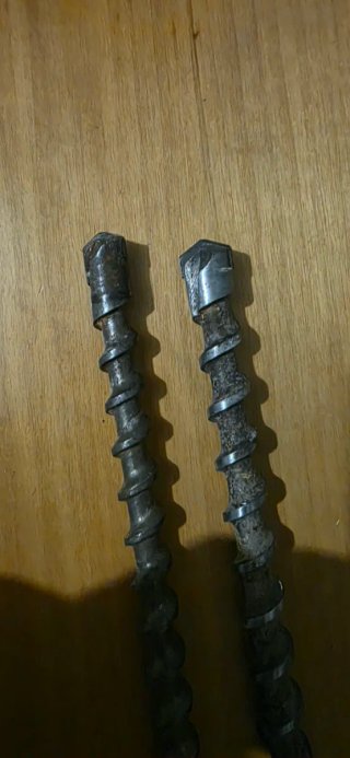 Brocas largas para muros