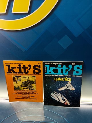 REVISTA DE MAQUETISMO KIT`S nº 0 y nº 3- año 1978