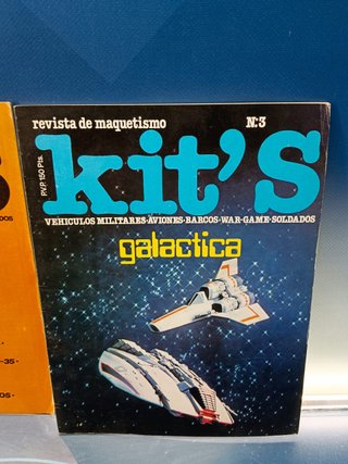 REVISTA DE MAQUETISMO KIT`S nº 0 y nº 3- año 1978