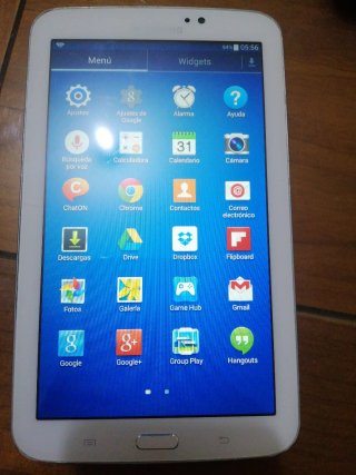 Tablet Samsung SM-T210 Blanca