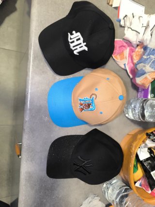Lote de 3 Gorras