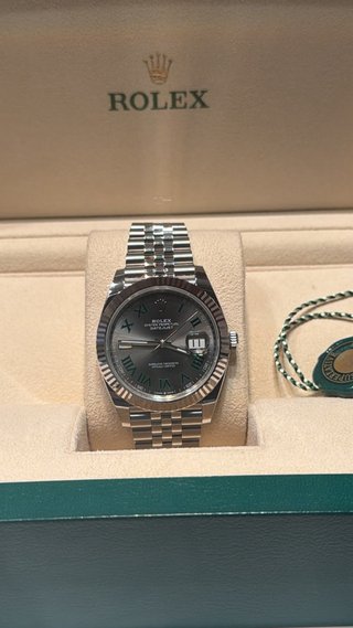 Rolex Datejust Wimblendon 41mm!! 2024