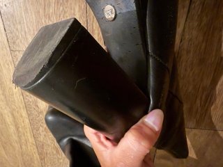 Botines Zara Piel Plataforma Tacón