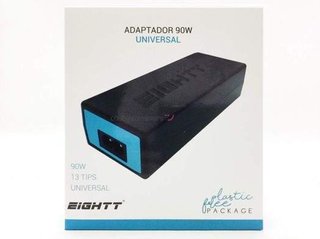 cargador portatil eightt ec90 cargador universal automatico 90w 13 conectores