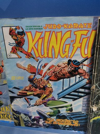 Kung-Fu nº 7 y 8 + Relatos salvajes ESPECIAL Artes Marciales nº 15, mundi comics