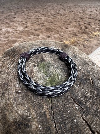 Pulsera Crin Caballo Trenzada Ajustable