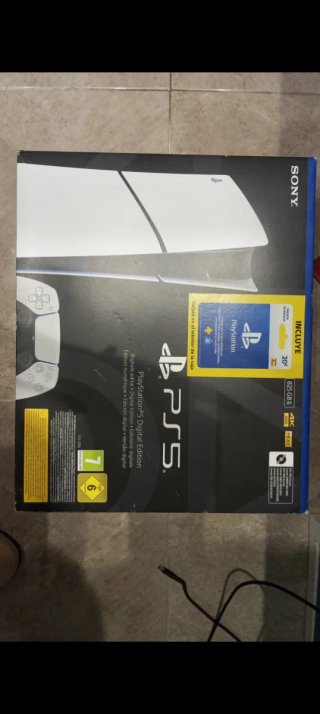 Caja PlayStation 5 Digital Edition