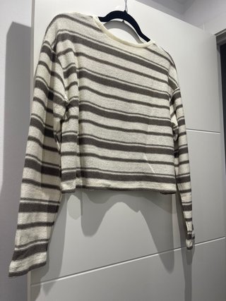Zara Jersey Punto Rayas Talla S