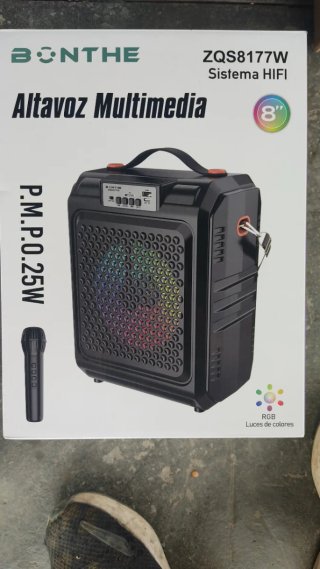 Altavoz Karaoke Bonthe ZQS8177W