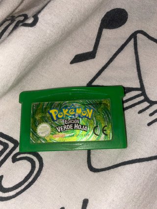 Pokemon Verde Hoja GBA Edición Española