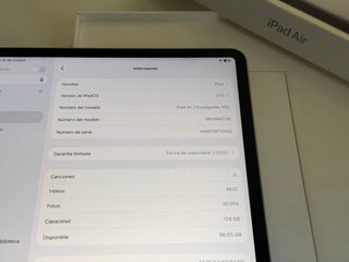 Apple iPad Air 13” M4 (2026) - factura / garantía