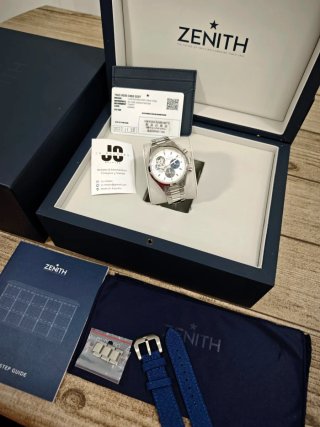 Zenith Chronomaster Open El Primero Plata