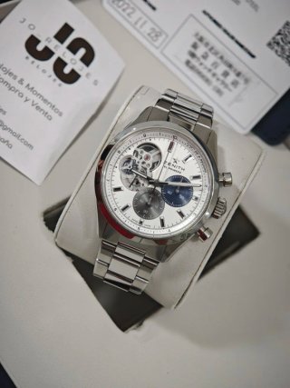 Zenith Chronomaster Open El Primero Plata