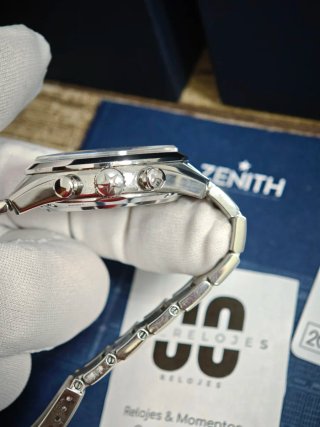 Zenith Chronomaster Open El Primero Plata
