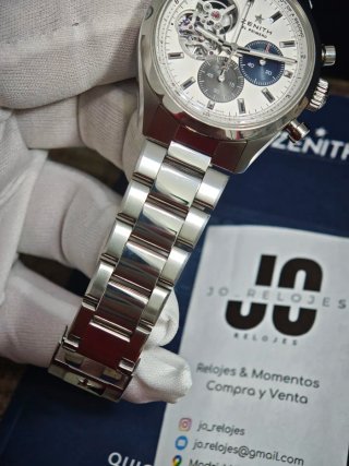 Zenith Chronomaster Open El Primero Plata