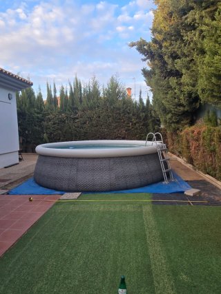 Piscina Bestway(457cm)+depuradora(10mil m3)