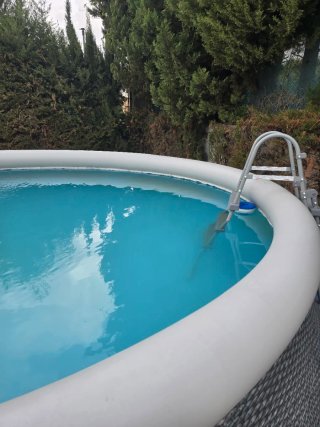 Piscina Bestway(457cm)+depuradora(10mil m3)