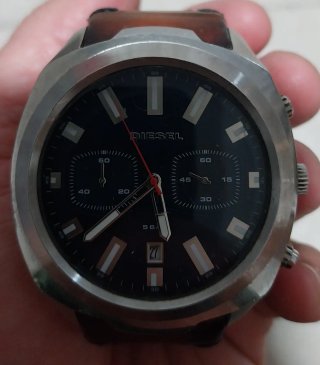 Reloj Diesel Plateado y Negro