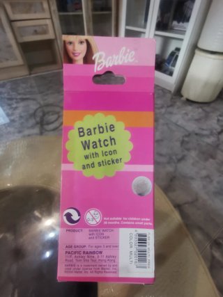 Reloj y Colgante Barbie Año 2000