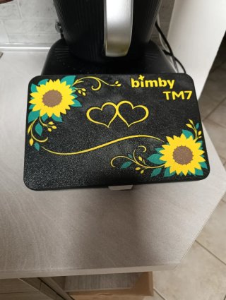 Copertura decorativa Bimby TM7 con girasoli