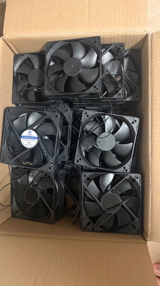 Lote de 33 Ventiladores PC 120mm DFG